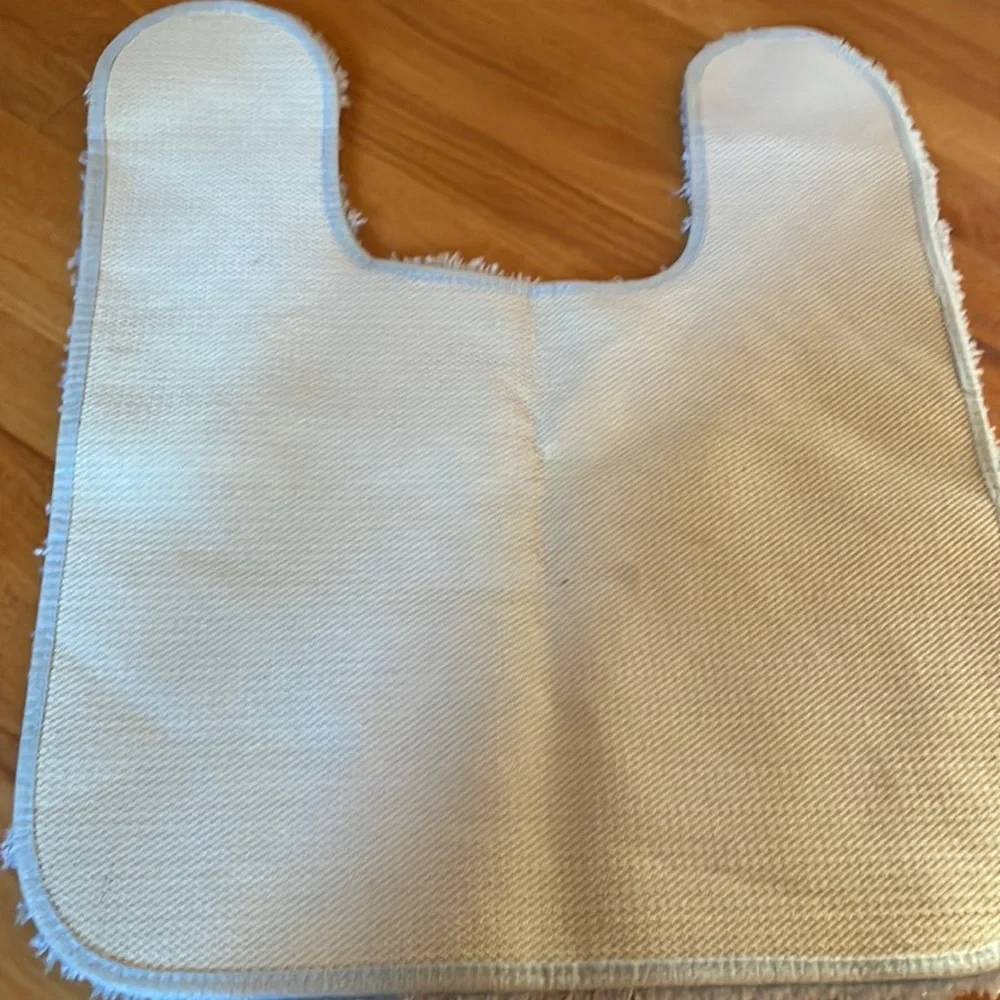 2 pc Blue Bath Mats